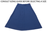 Plain Skirt - Royal
