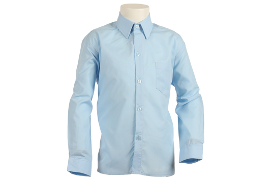 Longsleeve Raised Collar Shirt - Khombind