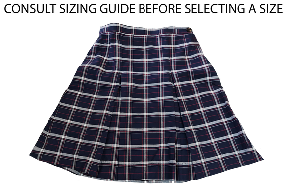 Skirt Pleated Tartan - Etham