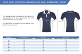 Golf Shirt Bottle/White EMB - Mt Edgecombe Private (Sport)