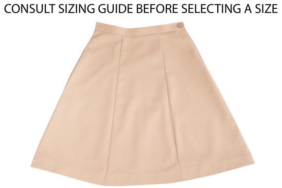 Plain Skirt - Sand