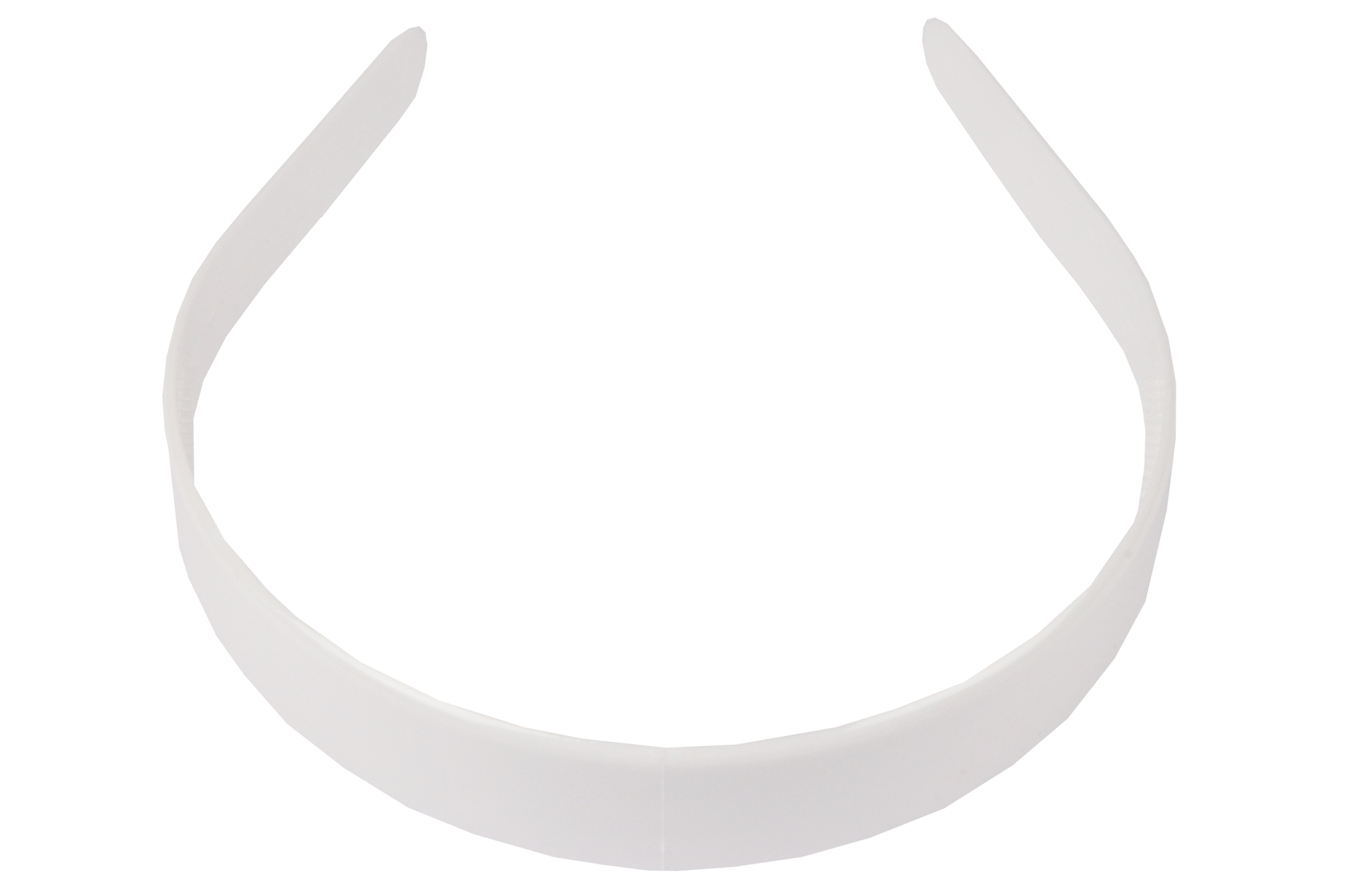 White Plastic Aliceband