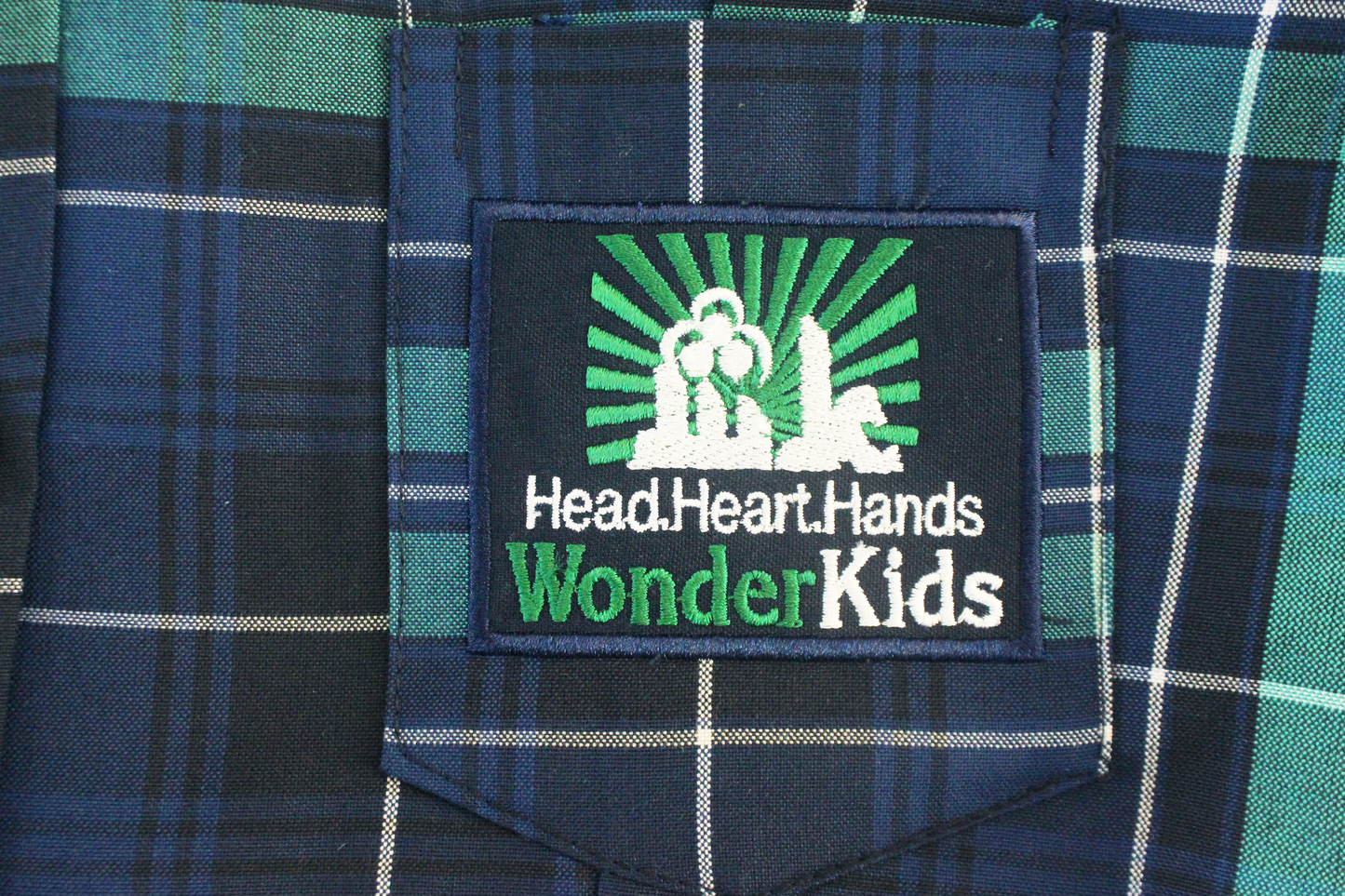Tartan Emb Dress - Wonder Academy Primary