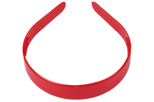 Red Plastic Aliceband