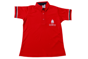 Golf Shirt Moisture Management EMB - Redwood College (Ladies) 