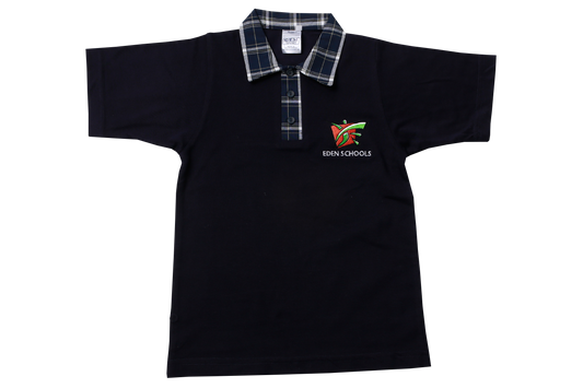 Golf Shirt Navy EMB - Eden Prep
