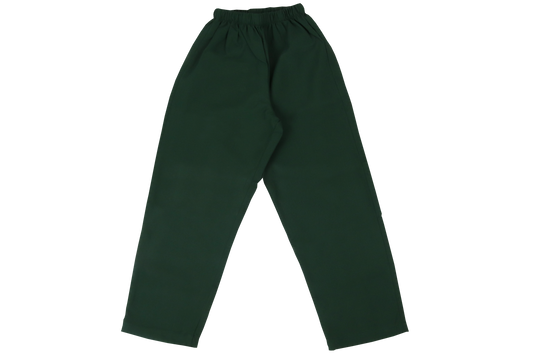 Elasticated Plain Pants - Bottle