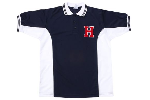 Golf Shirt Moisture Management Emb - Hamptons High Friday Uniform
