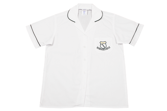 Shortsleeve Roundneck Blouse Emb - Hillview