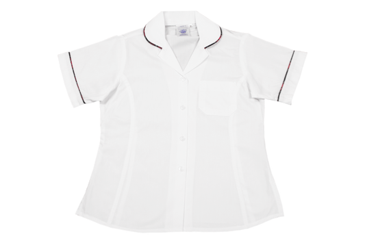Shortsleeve Roundneck Blouse Plain - Highway College
