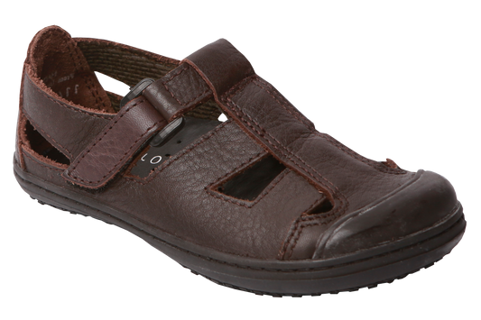 Froggies Boys School Sandals - Brown