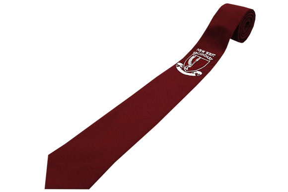 Embroidered Tie - New West Secondary School