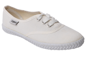 Tomy Takkie Canvas Sneakers - White 