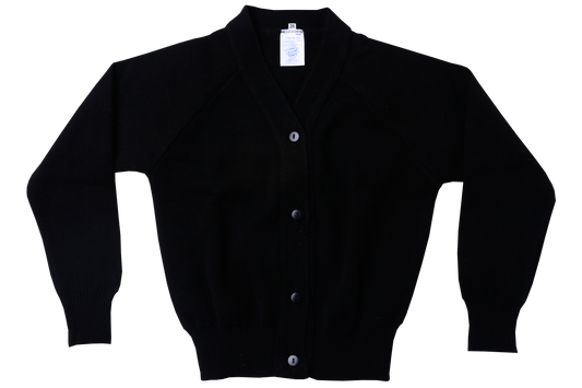 Plain Cardigan - Black