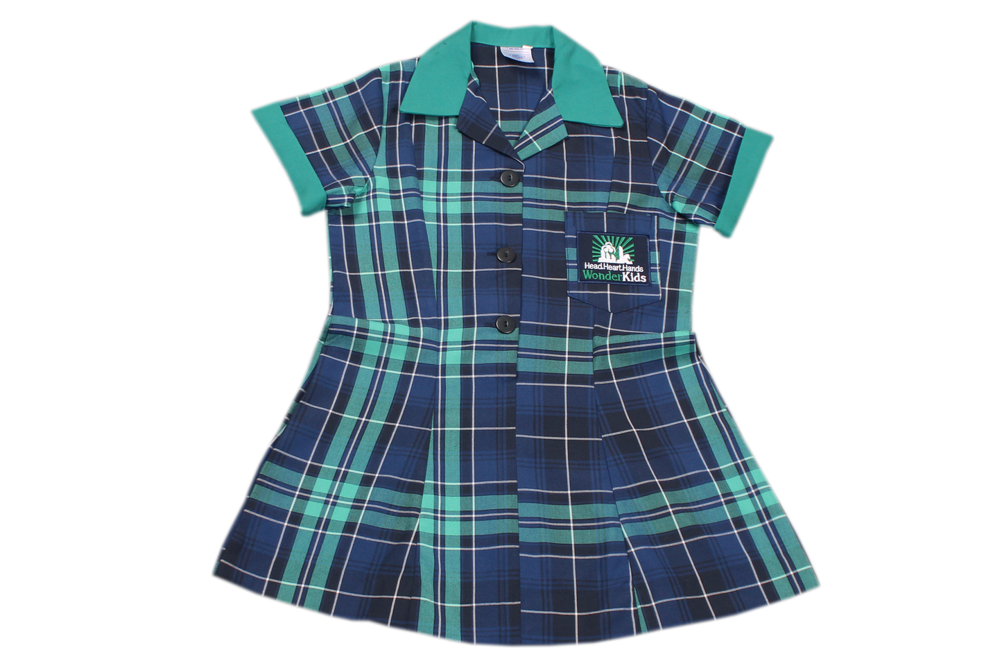 Tartan Emb Dress - Wonder Academy Primary
