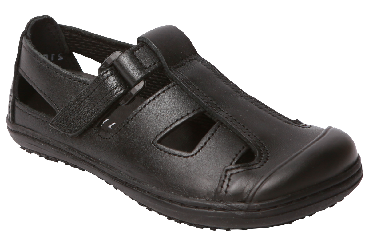 Froggies Boys School Sandals Black