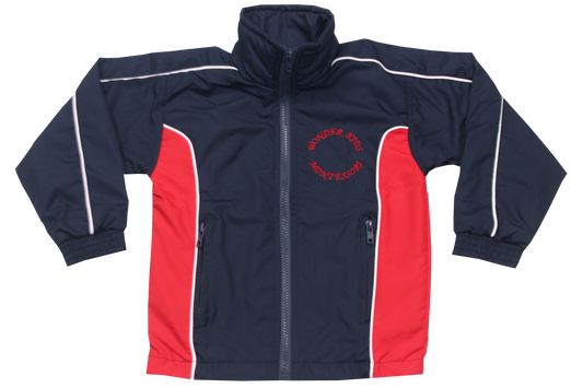 Tracksuit Jacket Micro Emb - Wonder Academy Montessori