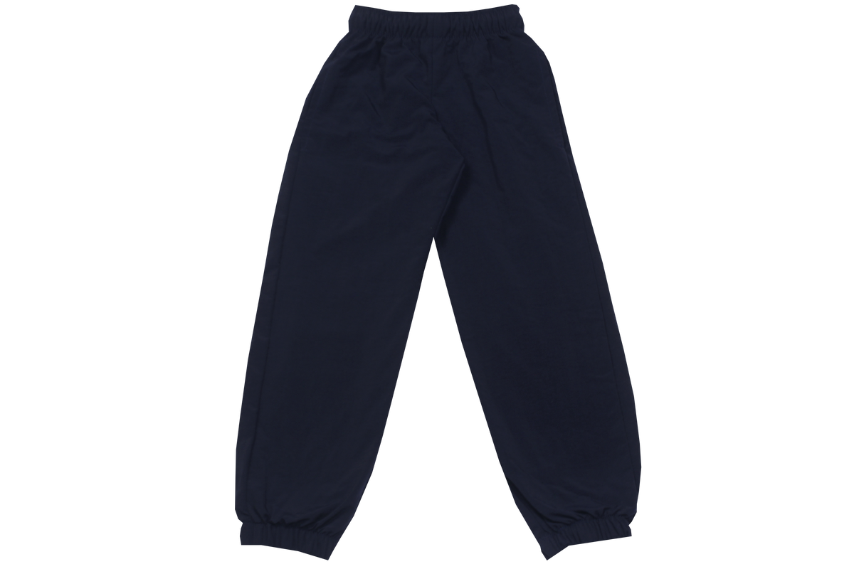 Tracksuit Pants Plain Taslon Navy