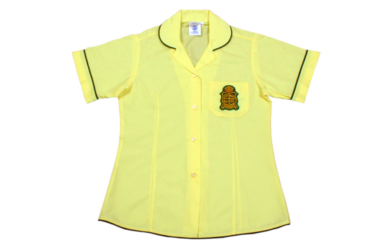 Shortsleeve Roundneck Blouse Emb - Queensburgh