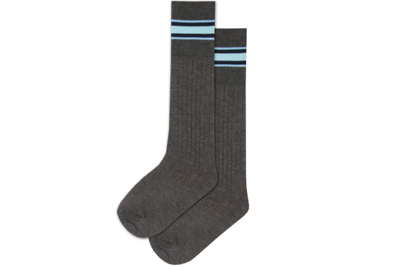 Boys 3/4 Striped Long Socks - Westville Junior