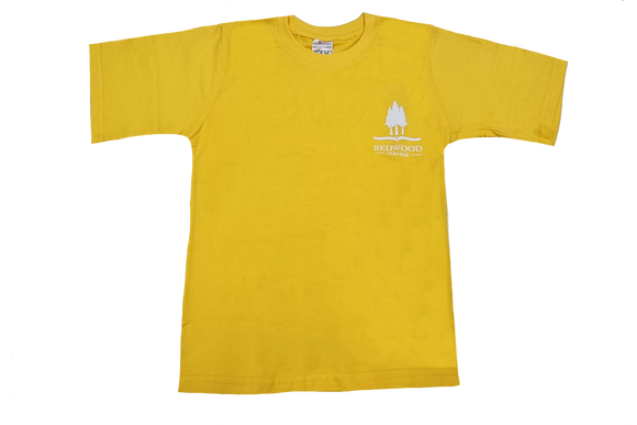 T-Shirt Printed - Redwood - Yellow (Lions)