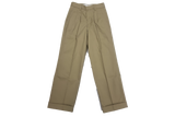 Beltloop Trouser Khaki Emb - Canaan College