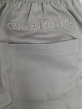 Beltloop Trouser Khaki Emb - Canaan College