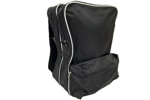 Black/White Senior Backpack Bag 