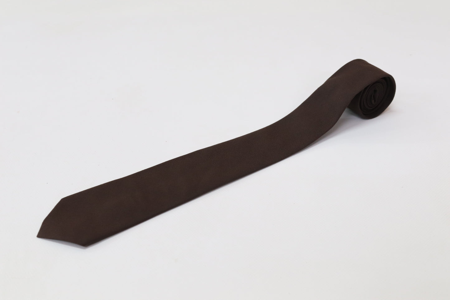 Plain Tie - Brown
