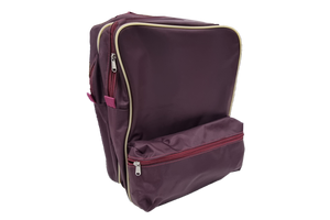 Maroon/Gold Senior Backpack Bag 