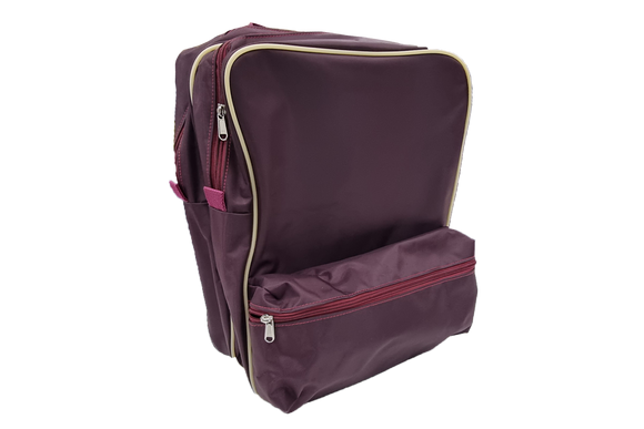 Maroon/Gold Senior Backpack Bag