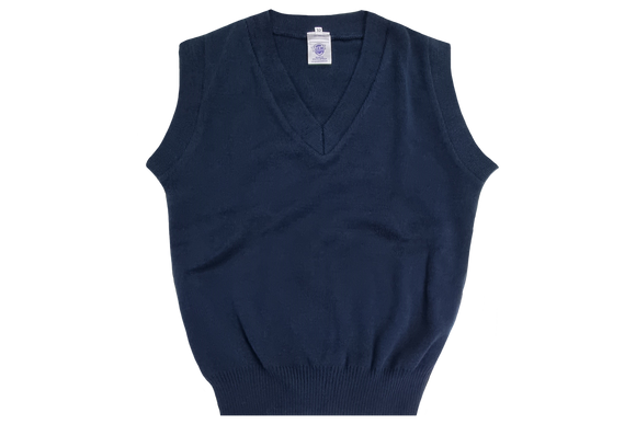 Sleeveless Pullover - Navy