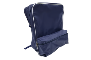 Navy/White Senior Backpack Bag 