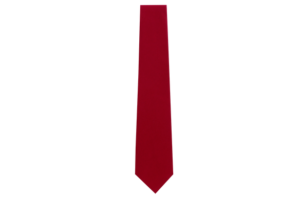 Plain Tie - Red