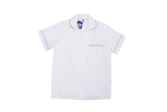 Shortsleeve Roundneck Blouse - Bambisa