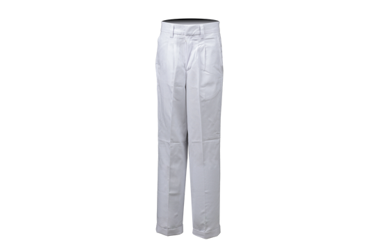 Beltloop Trouser - White