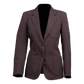 Ladies Plain Blazer - Brown