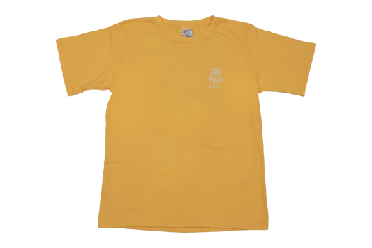 T-Shirt Plain  - Yellow Printed - GBHS