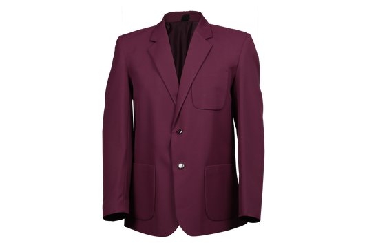 Gents Plain Blazer - Maroon