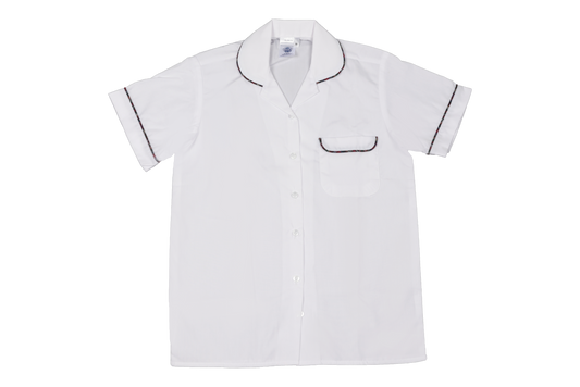 Shortsleeve Roundneck Blouse - Intakamazolo