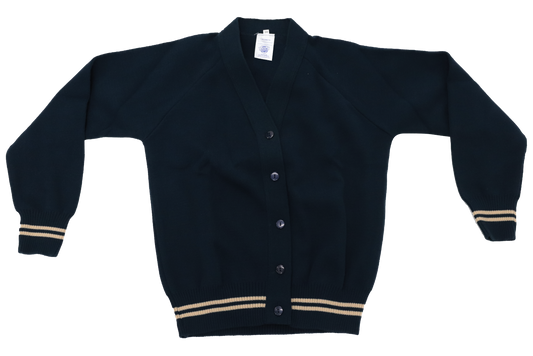 Striped Plain Cardigan - Isiviyo