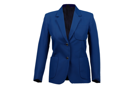 Ladies Plain Blazer - Royal