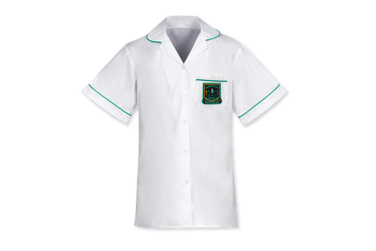 Shortsleeve Roundneck Blouse Emb - Mandlakazulu