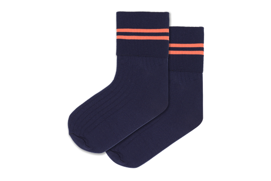 Girls Striped Anklets - Mayville
