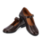Toughees Pearl Barover School Shoes - Brown