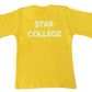 T-Shirt Plain - Yellow Printed - Star College Gr RA & Gr 1-7