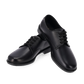 Toughees Hank Lace Up School Shoes - Black