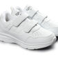 Tuffbeat Velcro Takkies - White