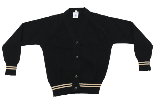 Striped Plain Cardigan - Vuku