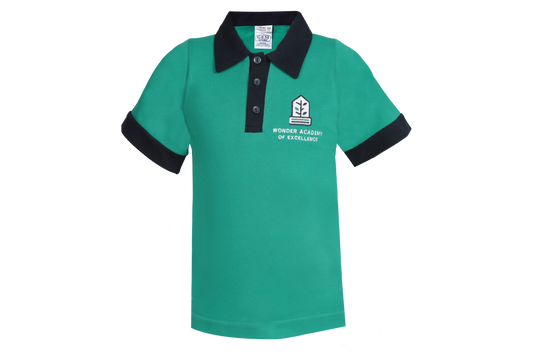 Golf Shirt Jade EMB - Wonder Academy Primary